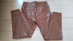 ブラウン スパッツ レギンス XL