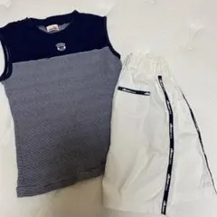 キッズ　ellesse トップス&スカート 150サイズのサムネイル