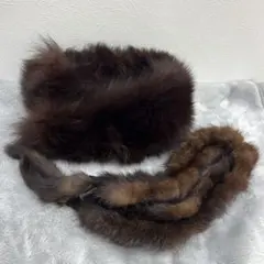 SAGA FOX 狐 毛皮 ショール