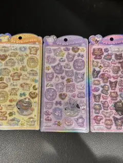 サンリオポムポム　クロミ　キティうるちゅるポップシール