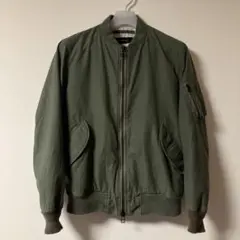 AMERICAN RAG CIE "MA-1 type ジャケット" オリーブ