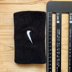 【レア‼︎】Nike 黒 リストバンド タオル生地