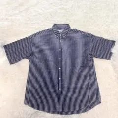 sacai Thomas Mason ストライプ 半袖シャツ 2 新品に近い美品 - メルカリ