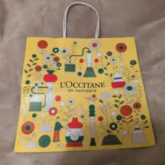 L'OCCITANE 花柄 大きめ紙袋