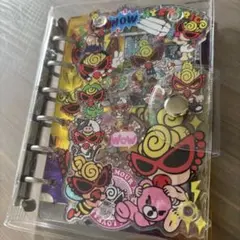 ヒスミニ シャカシャカノート アクリルバインダー シール帳 A7