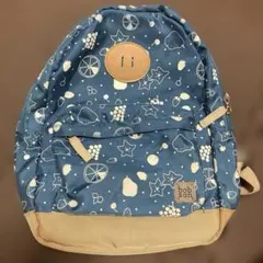 BOBSON フルーツ柄　グリーンリュック キッズのサムネイル