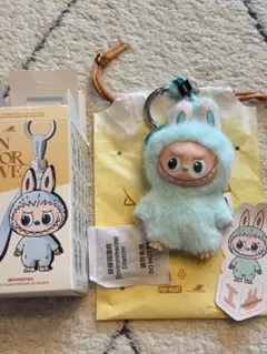 【正規品】POPMART ラブブ ぬいぐるみキーホルダー イニシャルラブブ I