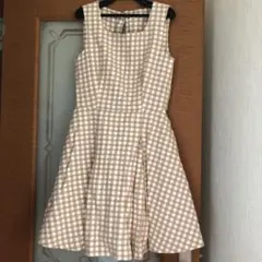 dazzlin ギンガムチェックワンピース