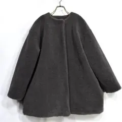 サマンサモスモス　ミドル丈ボアコート