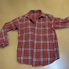 BURBERRY チェック柄 長袖シャツ 130A