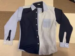 ユニークデザイン長袖シャツ