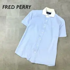 FRED PERRY カットソー シャツ 半袖 ライトブルーのサムネイル