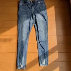 GORGE スキニーデニム Sサイズ ダメージ加工