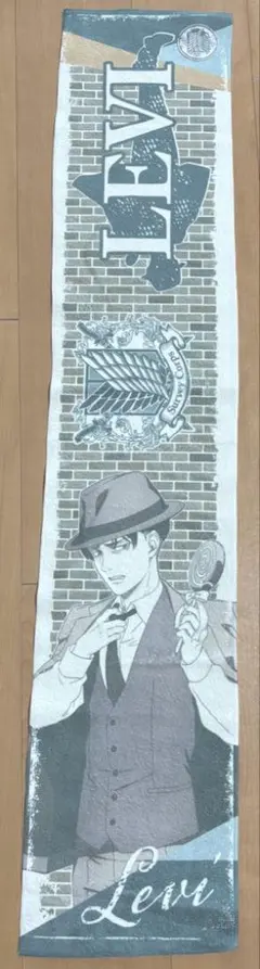 進撃の巨人 リヴァイ マフラータオル フェイスタオル タオル