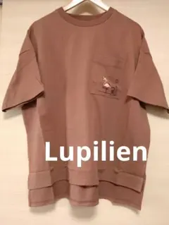 Lupilien 天竺 アニマル刺繍 Tシャツ F