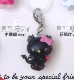 ハローキティ めじるし　小悪魔　ガチャガチャ