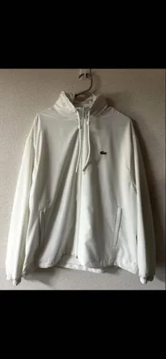 LACOSTE ナイロンジャケット Mサイズ ホワイト