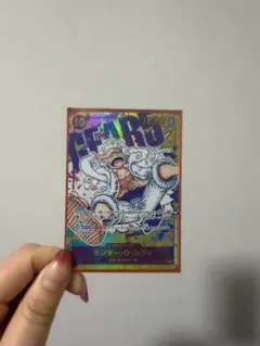 ONE PIECE カード モンキー・D・ルフィ　シークレットパラレル