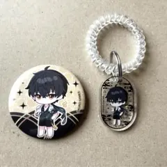 鳴潮 極樂湯 流浪者 男 徽章 亞克力鑰匙扣