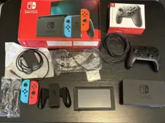 Nintendo Switch本体 付属品完備 プロコン 有線LANアダプター - メルカリ