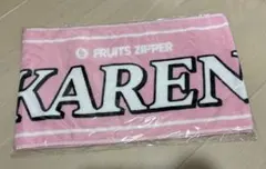 FRUITS ZIPPER 推しアピ タオル ver.3 松本かれん