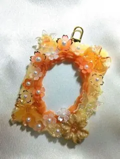 ホイップデコ　硬質カードケース・トレカケース　オレンジ