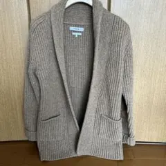 nonnative ベージュ リブ編みカーディガン　サイズ2のサムネイル