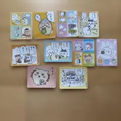 ちいかわ 丸美屋 シール 10枚セット　ハチワレ　モモンガ　うさぎのサムネイル
