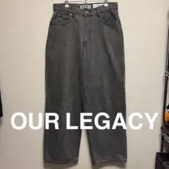 OUR LEGACY ワイドデニム size30 グレーのサムネイル
