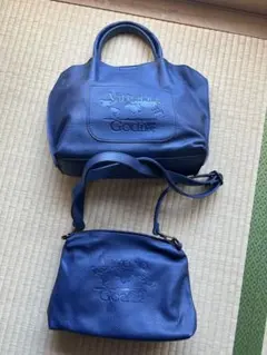 Vittorio Godi ネイビー バッグセットのサムネイル