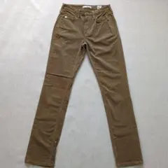 SOMETHING ストレートパンツ ミドルライズ