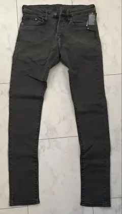 【H&M】デニム　スキニー　黒