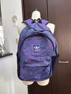 adidas Originals 総柄リュック パープルのサムネイル