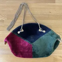 Roberta di Camerino ベロア ショルダーバッグ　チェーンのサムネイル