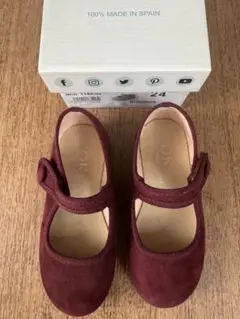 サンサカエプチ　OKAA メリージェーン　24 ボルドー
