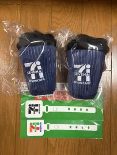 セブンイレブン　B賞セブンカフェぬいぐるみチャーム　H賞ラバーコレクション