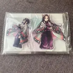 c106 鬼滅の刃 Ｃ賞 「繋ぐ」 アクリルスタンドキット しのぶとカナエ