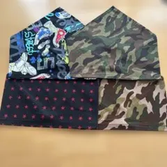 ハンドメイド子供用三角巾小さめ4枚セット