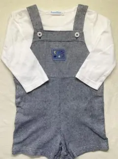 オーバーオール　2点セット　ファミリア  男の子