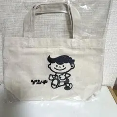 新品未使用　ゲンキくん　トートバッグ 八重山ゲンキ乳業 石垣島限定のサムネイル