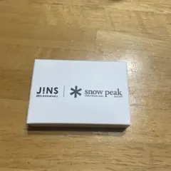 【新品未使用】JINS snow peaks カラビナ 25th ノベルティー