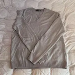 UNIQLO カシミヤVネックセーター 31BEIGE