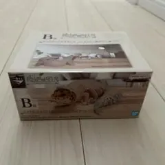 爬虫類＆両生類 一番くじB賞 ヒョウモントカゲモドキ 脱皮中のサムネイル