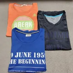 テニスウェアle coq sportif　ellesse Tシャツ3枚セット