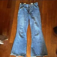 70s Wrangler ベルボトム ブーツカット Talonジップ　USA製