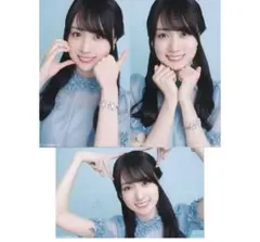 乃木坂46 ミニ生写真 チートデイ　賀喜遥香　3枚コンプ