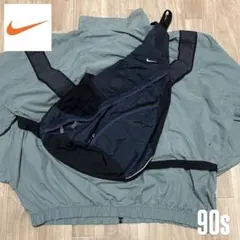 希少✴︎old nike✴︎ワンショルダーバッグ 90s NIKE shoulderbag Oneshoulder BLACK 90年代 NIKE