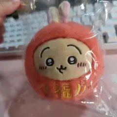 ちいかわ　だるまになっちゃった　うさぎ　マスコット　ぬいぐるみ ちいかわ だるまになっちゃった！ころりん起き上がりこぼし