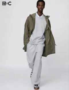 UNIQLOC スウェットワイドパンツ