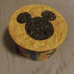 ミッキーマウス おせんべい 入れ物 缶